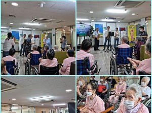 한울림 봉사단 색소폰 공연