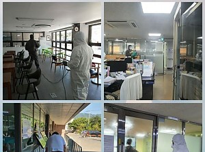 코로나19 예방을 위한 실내 