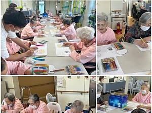 사회적응훈련프로그램-콩나물 시루 색칠하기